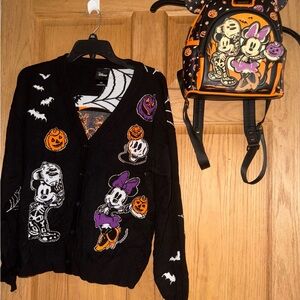 Disney Halloween Kids Costume Set - Black, Orange, Purple